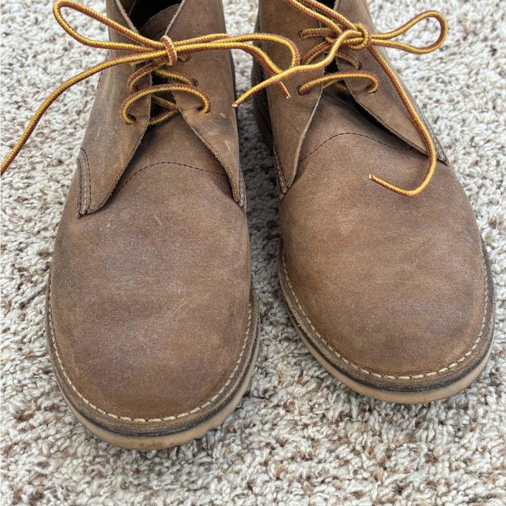 Red Wing Shoes Tan Chukka Boots
